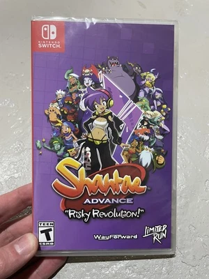 Shantae Advance: Risky Revolution Nintendo Switch New 10 Year Anniversary LRG - Image 1 of 3