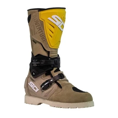 Sidi Adventure 2 Gore-Tex 100 % Waterproof Motorcycle/Motorbike Boot Sand/Ochre