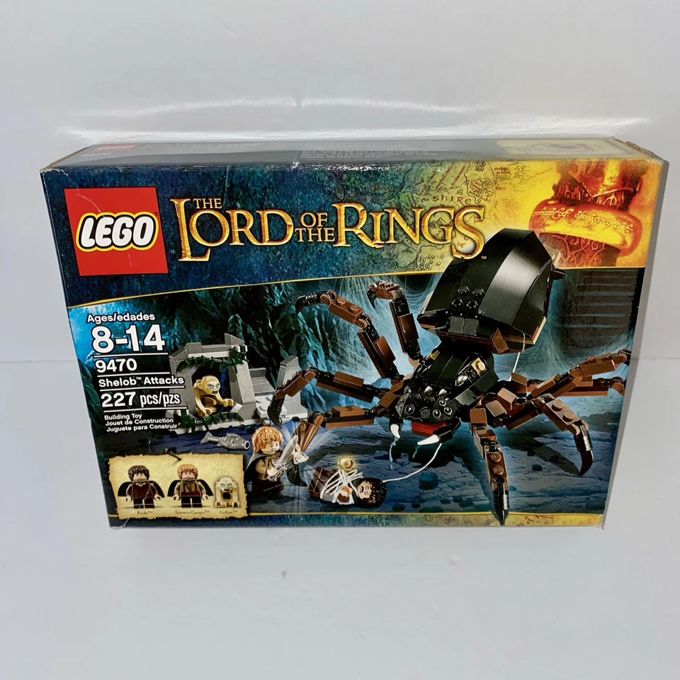 NEW Lego The Lord of the Rings 9470 Shelob Attacks Frodo Samwise Gamgee Gollum - Image 1 of 4