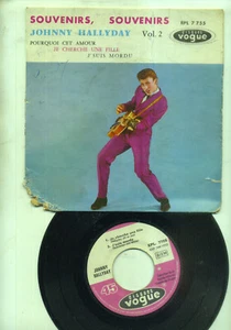JOHNNY HALLYDAY - E.P VOGUE 7755 - Picture 1 of 2