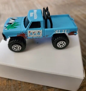 1981 MATCHBOX BLUE MOUNTAIN MAN PICKUP TRUCK. MADE IN MACAU - Picture 1 of 4