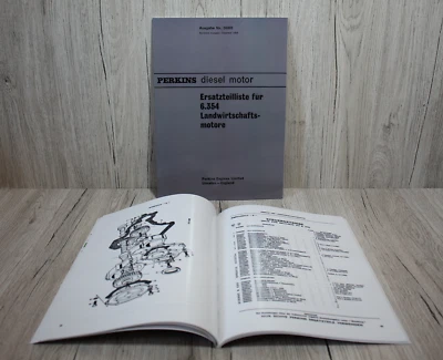 Perkins Ersatzteilliste Diesel-Motor 6.354 - Bild 1 von 2