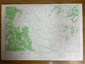 Vintage USGS Flagstaff Arizona Topographic Map 1954 1962 1966 1:250000 - Picture 1 of 1