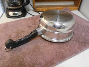 SALADMASTER 8" Steamer Insert Stainless CLEAN & SHINY, NO RUST, SITS FLAT! - Picture 1 of 4