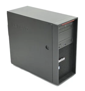 Lenovo ThinkStation P410 Tower Xeon E5-1650 RAM 16GB SSD 256GB Quadro P400 - Picture 1 of 5