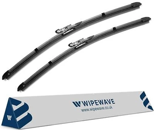 2pcs Wiper blades Set for Renault Koleos 08-17 Front Windscreen | WipeWave - Picture 1 of 7