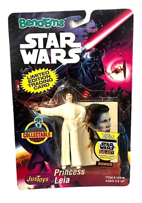 Star Wars Bend Ems Princess Leia 7 Inch Vintage Bendable Figure JusToys 1993 - Image 1 of 4