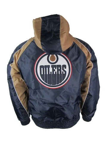 Edmonton Oilers NHL G-III Men's Full-Zip Hooded Winter Jacket Cover