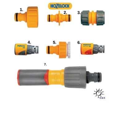 HOZELOCK Wasseranschlüsse / Schlauchanschlüsse /Hahnanschluss passend zu Gardena