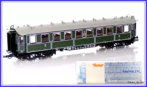 Roco 45582 H0 "Platin-Serie" Personenwagen 3 Kl. (K.Bay.Sts.B) OVP Neuwert.Video - Picture 1 of 7