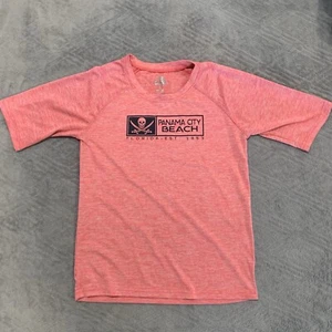 Sunsation UPF Panama City Beach Swim Shirt Youth Size Large  - Picture 1 of 6