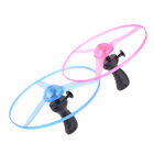 Flying Spinning Luminous Toys Glowing Flyer Kids LED Light Handle Flash Fly Toys
