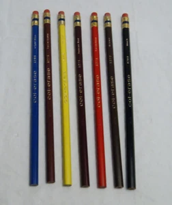 Faber Castell Col-Erase Buntstifte Set 7 Multicolor lose LESEN für DETAILS - Bild 1 von 3