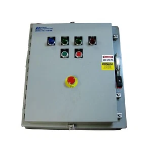Custom Hoffman Enclosure A24HS2108LP Schneider LUCB32FU Shut Off Control Unit - Picture 1 of 12