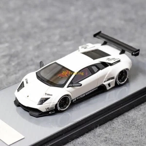 ZD 404Error 1:64 Blanco Murcielago LP670-4 Modelo Deportivo Diecast Resina Coche BN - Imagen 1 de 6