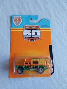 Matchbox 2013 60° Anniversario ROAD TRIPPER Arancione OTTIMA CARTOLINA  - Foto 1 di 4
