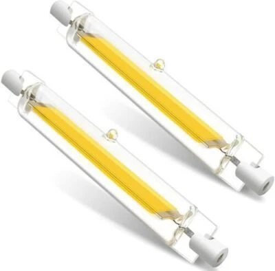 R7S LED Bulb COB 118mm 78mm 15W 30W Dimmbar Halogen Tube Glas  Ersetzen Lampe - Image 1 of 4