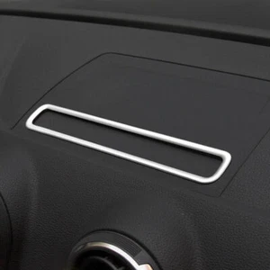 Cubierta de marco de navegación interior de coche acero inoxidable para Audi A3 8V 2013-2019 - Imagen 1 de 4