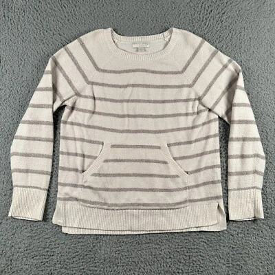 Barefoot Dreams Sweater Women Medium Striped Multicolor Cozy Chic Lite Pullover - Image 1 of 4