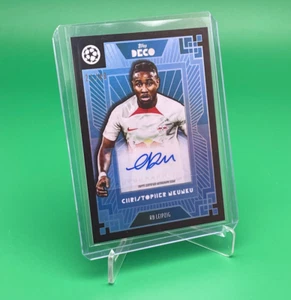 Topps Deco 22/23 - Christopher Nkunku Autogramm Blue /49 - RB Leipzig - Picture 1 of 4