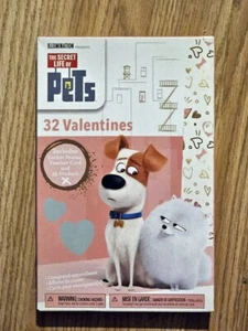 Secret Life of Pets valentine cards RARE UNOPENED - Picture 1 of 1