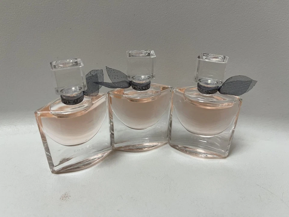 Lancome La Vie Est Belle Eau de Parfum Mini Travel Size 4ml X3 12ml Total