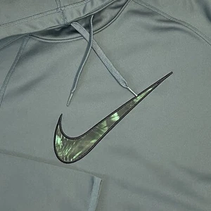 Nike Damen grün Therma Fit Trainingspullover Hoodie Größe Medium 847814 - Bild 1 von 6
