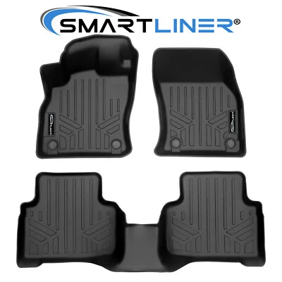 SMARTLINER Custom Fit Floor Mats 2 Row Liner Set All Weather 2019-2025 Audi Q3 Foto 1 de 4