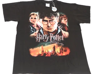 Single Stitch Harry Potter Deathly Hallows Pt. 2 Double Sided NWT Tshirt XL - Picture 1 of 10