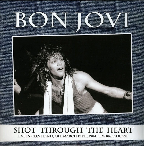 BON JOVI SHOT THROUGH THE HEART 1984 FM BROADCAST DOUBLE LP (OF/1033) - Image 1 of 1