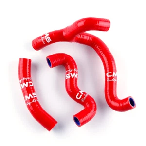 Red Siliconr Radiator Coolant Hose Kit for 2012-2019 KTM 50SX 50SXS 50 SX Mini - Imagen 1 de 12