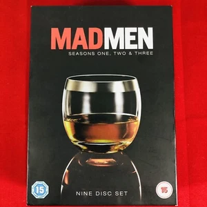 MAD MEN COMPLETE COLLECTION SERIES 1-3 DVD Season 1 2 3 Original UK Release - Picture 1 of 15