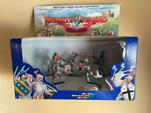5 figurines assorties Britains Knights Of Sword Champions #7801 1992 - Photo 1/6