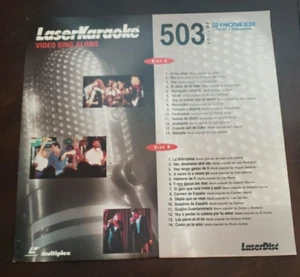 Laserdsic LaserKaraoke Volume 503 Spanish Como Yo Te Amo Funky Formats N2 - Picture 1 of 17