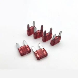 10 Amp Mini Fuse,10Amp Blade Automotive Fuse for Car Truck 20PCS - Picture 1 of 4