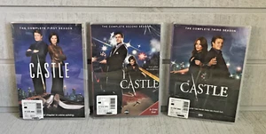 CASTLE DVD Lot ~ Complete First, Second & Third Seasons ~ NEW SEALED - Bild 1 von 2