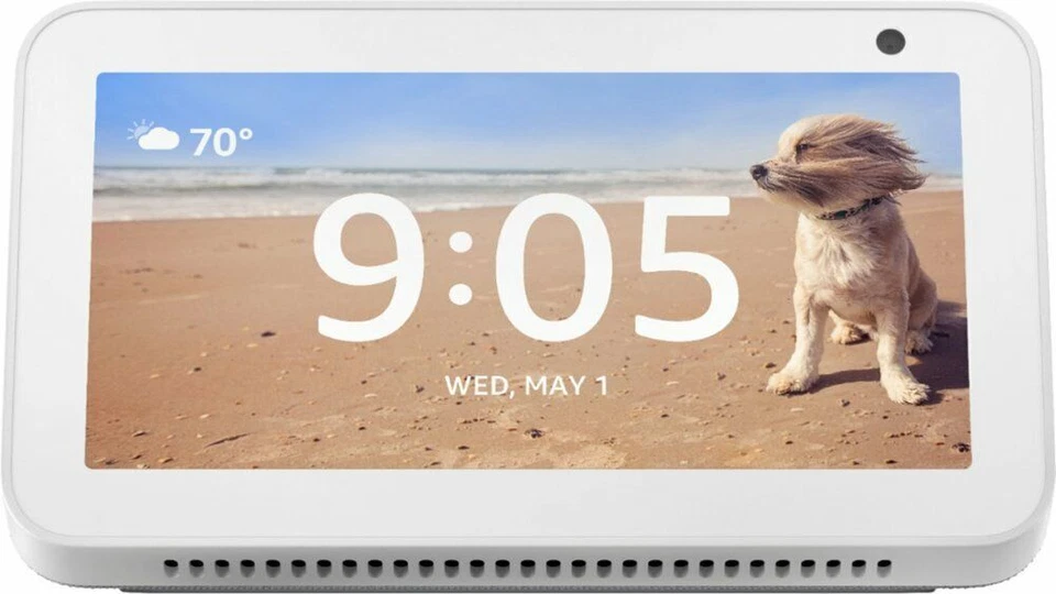 Amazon B07HZJ64WD Echo Show 5 H23k37 5.5" Smart Display With Alexa - Sandstone