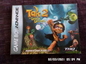 Tak 2 Staff Of Dreams (Gameboy Advance) GBA nur Bedienungsanleitung. OHNE SPIEL - Bild 1 von 2