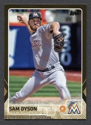 2015 Topps Update Gold #US40 Sam Dyson /2015 - Image 1 of 2