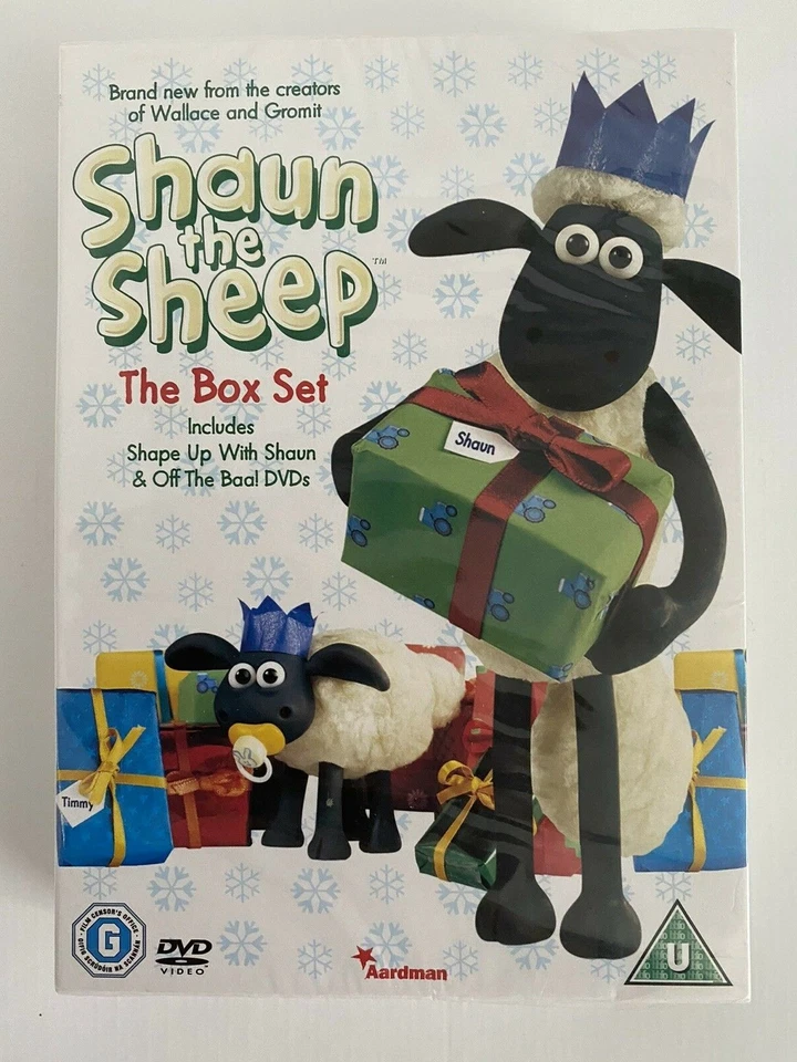 Shaun the Sheep Box Set 2 x DVD New Cellophane Sealed  - Image 1 of 4