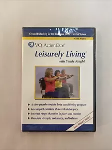 Leisurely Living with Sandy Knight DVD Low Impact Series - Picture 1 of 2