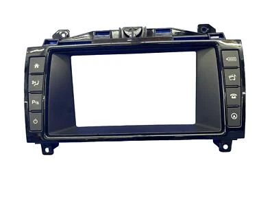 Jaguar F-Type 2016-2021 tablero delantero radio pantalla moldura con interruptores de control Foto 1 de 4