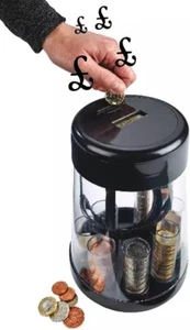 Digital Coin Counter and Sorter Box Loose Change Money Box LCD Display Saver - Picture 1 of 4