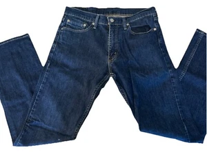 Jeans uomo Levis 513 slim dritto elasticizzato taglia 32x32 blu denim - Foto 1 di 14