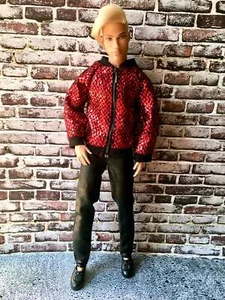 Bouutique Bomberjacke mit Glitzerpailletten für Ken Puppe - Bild 1 von 5