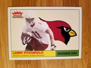 Larry Fitzgerald Rookie Card 2004 Fleer Tradition Signing Day #2/15 Nm+ - Picture 1 of 2