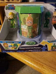 PJ MASKS Gekko Transformation Playset and Collectible Figures Bundle NIB - Picture 1 of 1