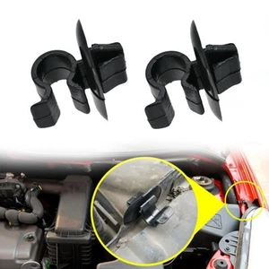 2Pcs Hood Bonnet Rods Support Prop Clip Clamp Holder For Citroen C2 C3 C4 C5 - Picture 1 of 7