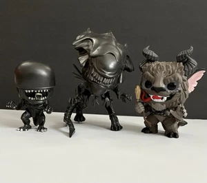 3 Funko Pop Vinyl Figuren - Alien Xenomorph Alien Queen Holidays Krampus OHNE BOX - Bild 1 von 23