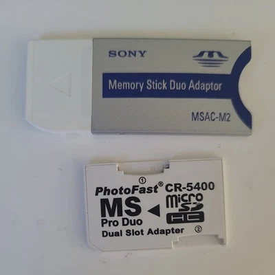 PhotoFast MS ProDuo Dual Adapter CR-5400 Dual TF card to MS Ferrule Converter - Image 1 of 4